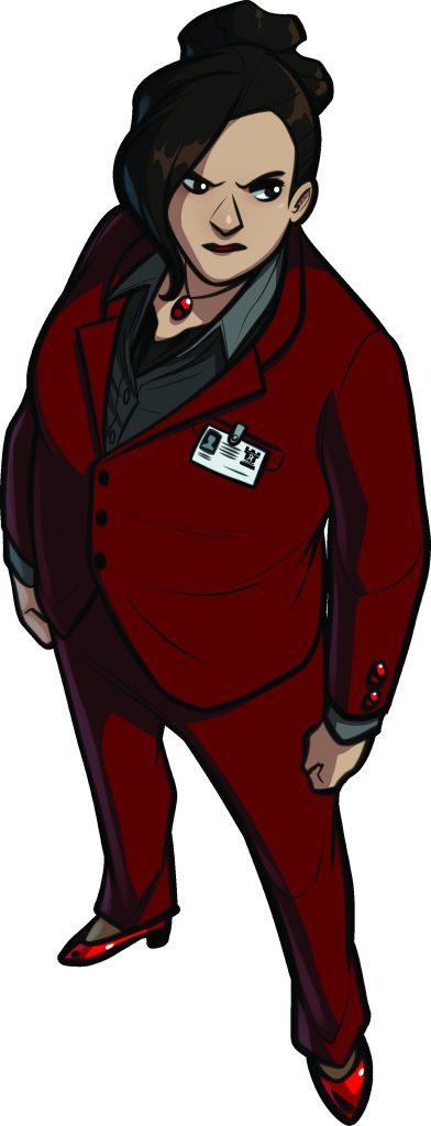Rosa Rook, CEO Rook Industries.
Masky: Nova generace.